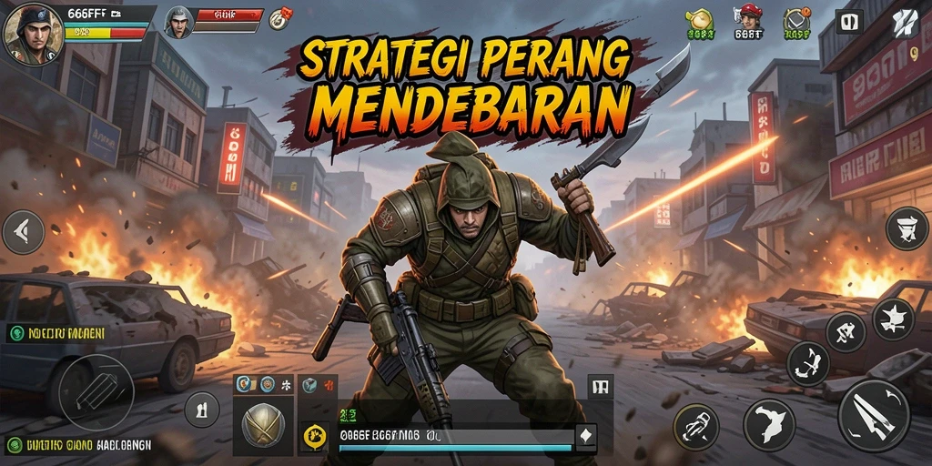 Tampilan gameplay menarik dalam 666FF yang penuh strategi.