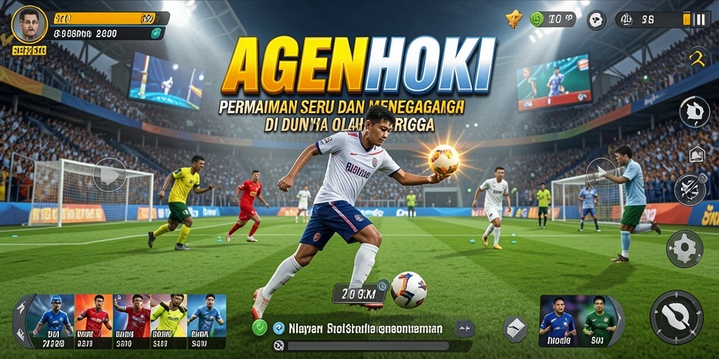 Tampilan menarik dari gameplay AGENHOKI yang mengasyikkan.