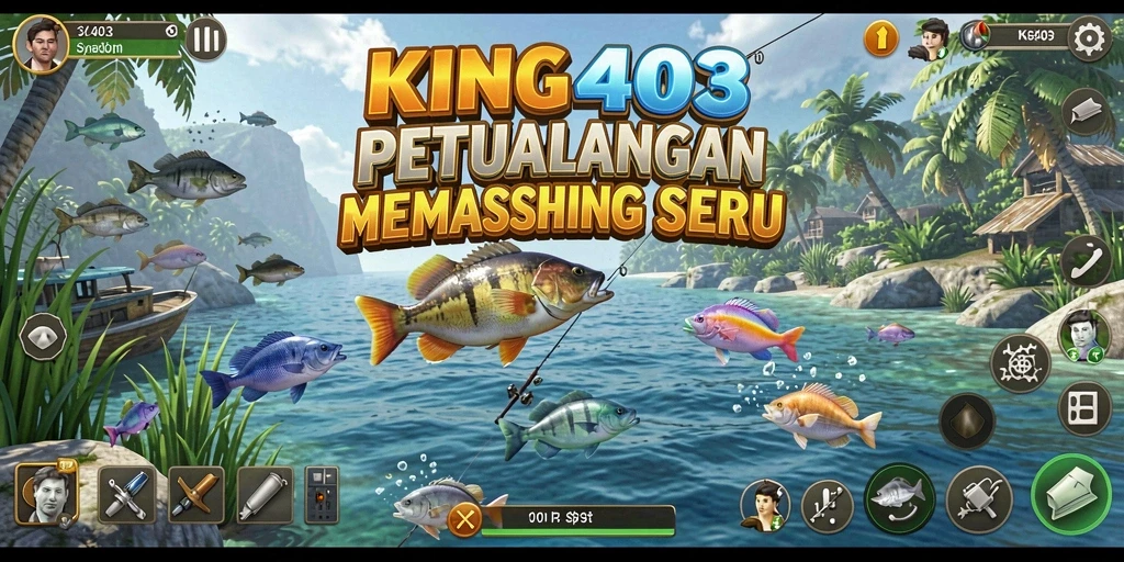 Tangkapan ikan yang menakjubkan dalam gameplay KING403.