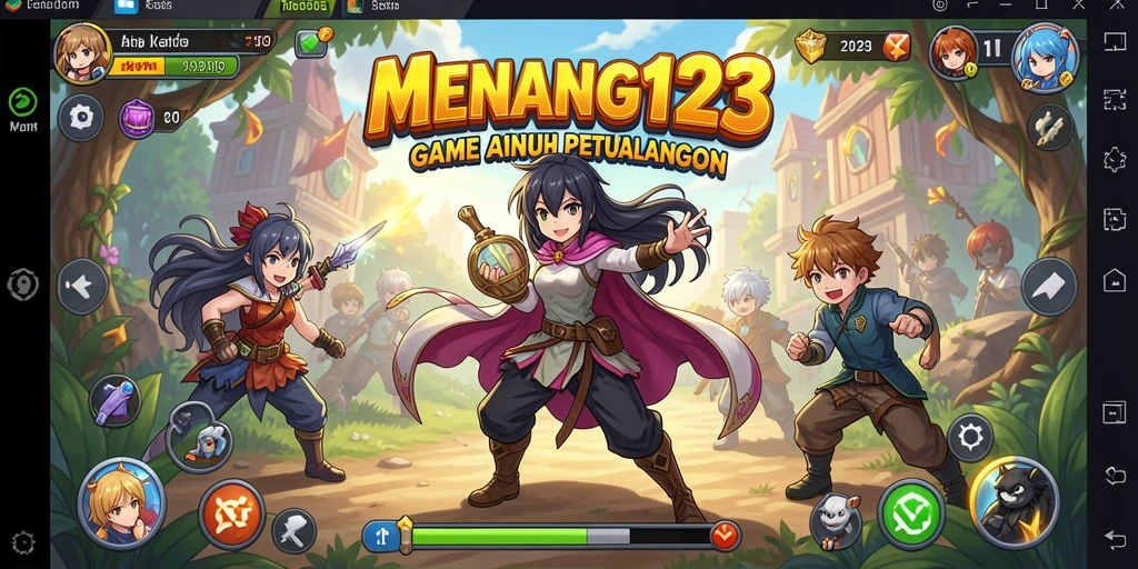 Tangkapan layar permainan MENANG123 dengan grafis Anime yang mengagumkan.