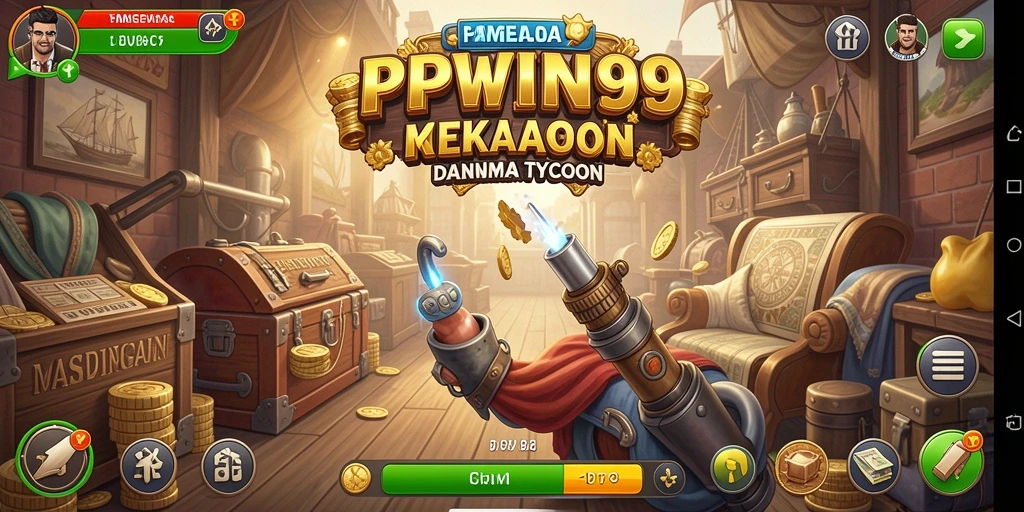 Screenshot gameplay PPWIN99 menampilkan berbagai aktivitas manajemen bisnis.