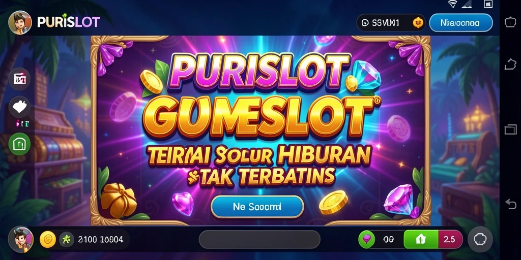 Tampilan menarik dari gameplay Slot PURISLOT.