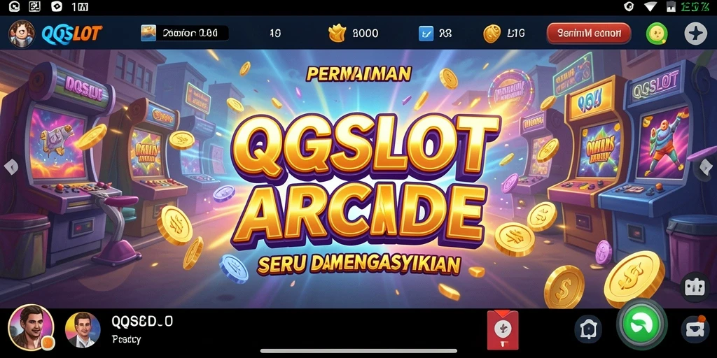 Tangkapan layar menunjukan gameplay seru dalam QQSLOT dengan grafis menawan.