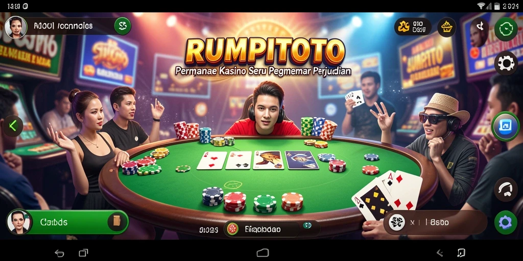 Tampilan menarik RUMPITOTO saat bermain di Kasino.