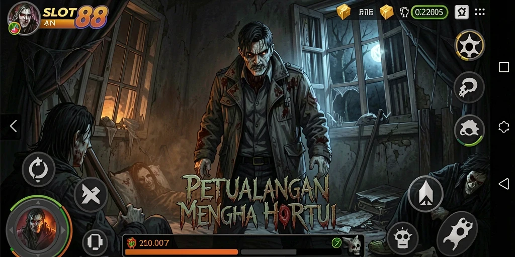 Gameplay SLOT88 yang menyeramkan dengan elemen horor yang mendebarkan.