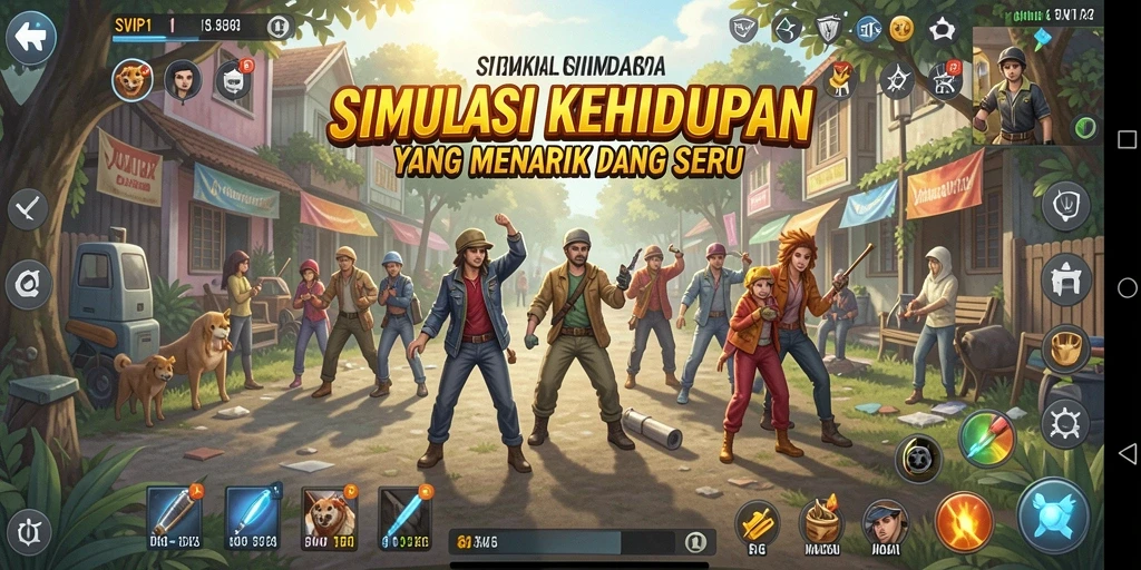 Tampilan gameplay menarik dari SVIP1 yang penuh aksi.